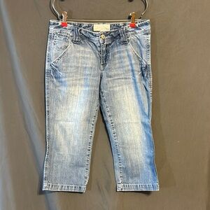 Maurices Light Blue Cropped Jeans